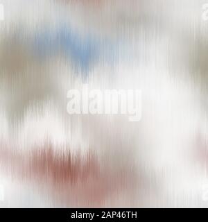 Soft blurry ikat gradient ombre seamless pattern Stock Vector