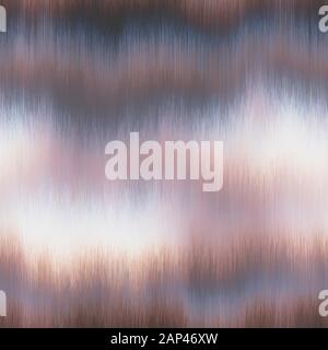 Soft blurry ikat gradient ombre seamless pattern Stock Vector