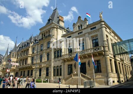 Grand Ducal Palace Stock Photo