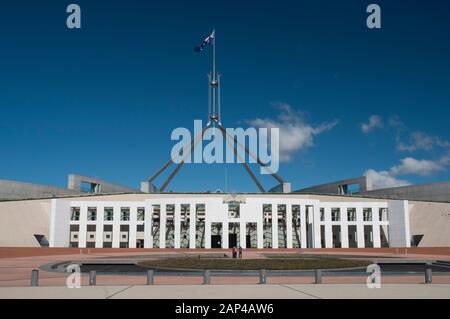 Parliament House at Canberra, Australia Stock Photo