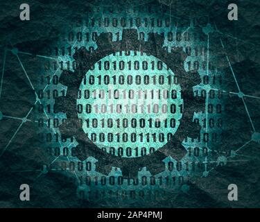 Algorithm, Data Code, Decryption and Encoding Stock Photo - Alamy