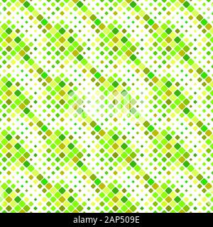 Diagonal square pattern background - abstract geometrical colorful vector graphic design from rounded squares Stock Vector