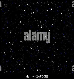 Starry sky background. Flat vector. Starry sky background. Flat vector Stock Vector
