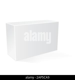 Cuboid. 3d geometric shape Stock Vector
