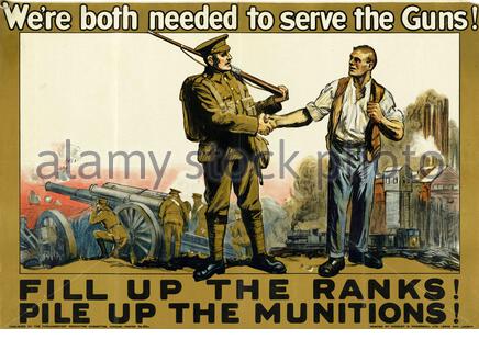 British World War 2 Public Information Propaganda poster Stock Photo