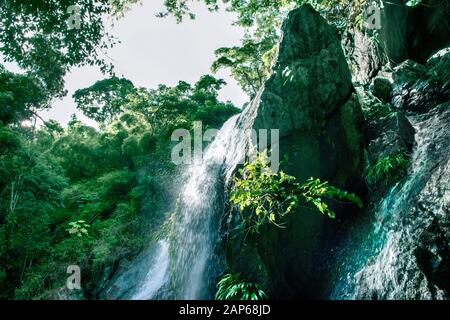 Tobago, a remote, caribbean island Stock Photo