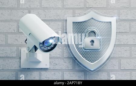 CCTV Security Stock Photo