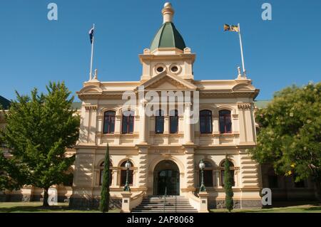 The Albert Hall, a monumental late Victorian style public building in Launceston, Tasmania, Australia Stock Photo