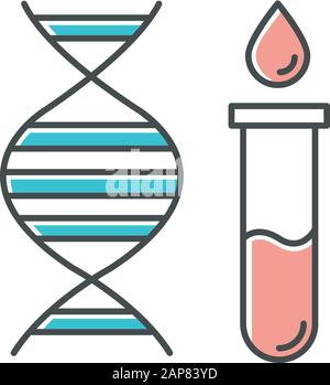 Gene Mutation icon vector, filled flat sign, solid pictogram isolated ...