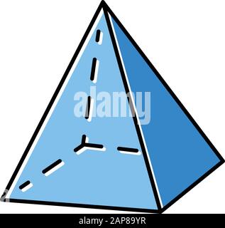 3d Shape 3d Triangle Shape Geometric Prism Pyramid Shape Vector SVG Icon -  SVG Repo