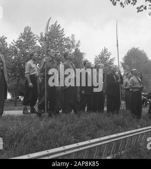 workers, tools, trees, watch Date: undated Keywords: workers, trees, tools, watch Stock Photo