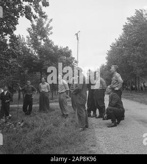workers, tools, trees, watch Date: undated Keywords: workers, trees, tools, watch Stock Photo