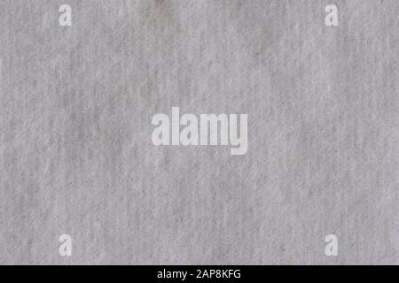 Macro image of the texture of fluffy white costume polyester Stock Photo