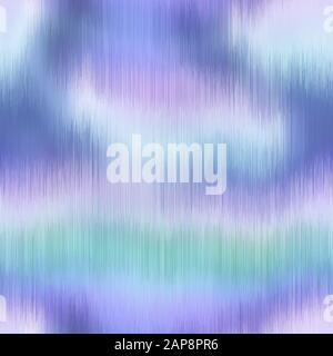 Soft blurry ikat gradient ombre seamless indigo Stock Vector