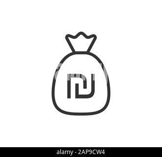 Money bag icon design vector Stock Vector Image & Art - Alamy