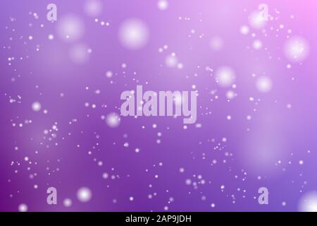 Abstract purple background with glowing particles. Vector illustration. Disco design. Stock Vector