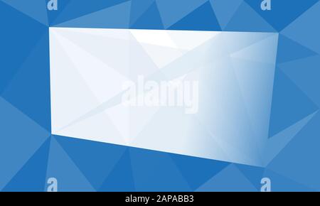 Background with shapes and triangles Stock Vector