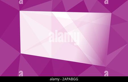 Background with shapes and triangles Stock Vector