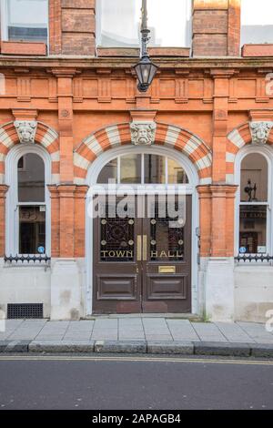 lewes town hall in the high street east sussex Stock Photo