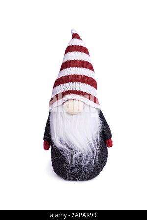 Christmas dwarfs isolated on white background Stock Photo