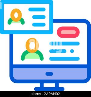 Check Document Icon Vector Outline Illustration Stock Vector