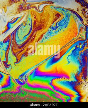 Psychedelic background. Universe of Flowers. Concept Art Design. Multicolored background, abstract pattern Stock Photo