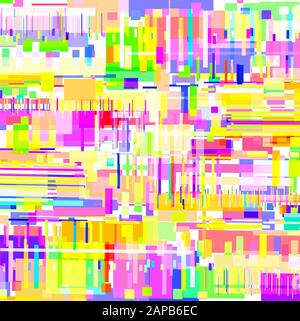 Abstract background with colored geometric shapes Stock Vector