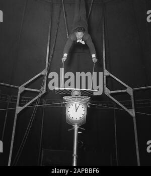 Circus Mikkenie in Turnhout Belgium Date: July 13, 1951 Location: Belgium, Turnhout Keywords: Circus Mikkenie Stock Photo