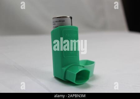 Inhalers Stock Photo