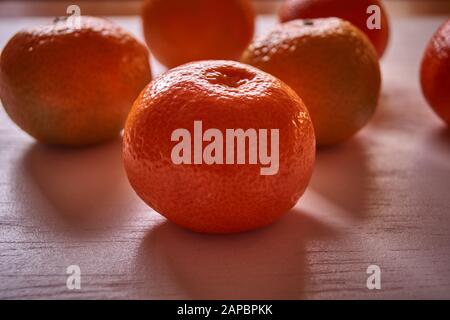 tangerine fruits very sweet Stock Photo