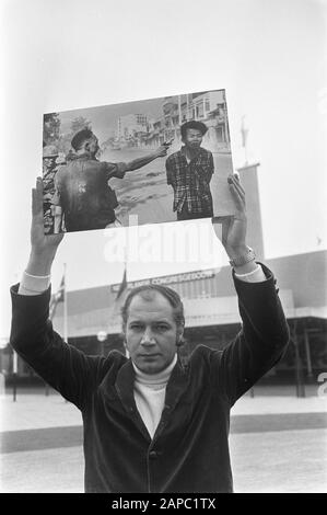13th World Press Photo Edward T. Adams made best press photo E.T. Adams with his winning photo Street Corner Execution Date: March 14, 1969 Location: The Hague, Zuid-Holland Keywords: photographs, photography Personal name: Adams Edward T. Institution name: World Press Photo Stock Photo