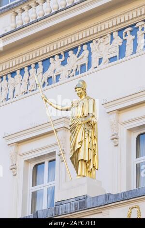 club parthenon london frieze facade pall mall athenaeum gilt statue showing alamy athena reproduction gentelman