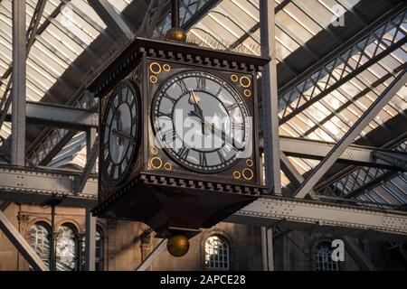 Glasgow Central Station's Famous Clock Stock Photo