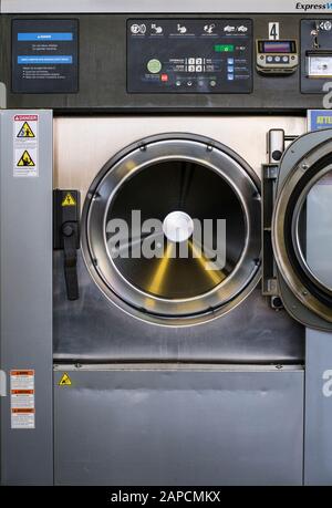 Laundry Machine Industrial Stock Photo