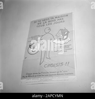 The National Committee against Alcoholism Description: Poster that warns against the costs of daily drinking of alcohol Date: undated Location: France, Paris Keywords: posters , anti-alcoholism Stock Photo