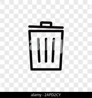Delete vector icon in modern design style for web site and mobile app Stock Vector