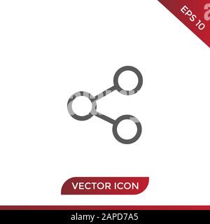 Share vector icon Stock Vector
