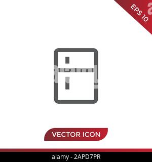 Fridge vector icon Stock Vector
