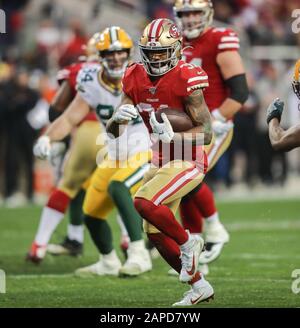 Raheem Mostert San Francisco 49ers v Packers NFC Championship 2020