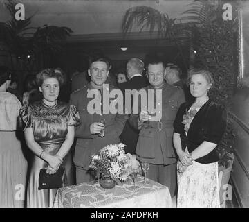 Farewell dinner Lieutenant General Simmonds Date: December 12, 1945 ...