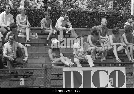 Athletics Netherlands, Romania, France ladies in Uden Date: 11 July 1971 Location: France, Netherlands, Romania, Uden Keywords: ALETICS Stock Photo