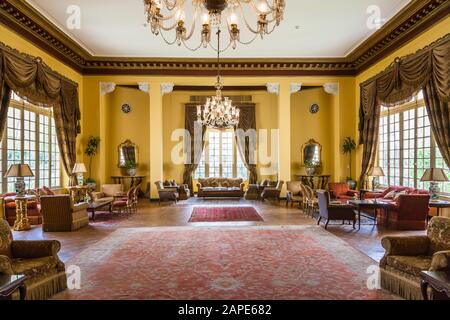 Interior of Winter Palace Hotel, Luxor, Egypt, North Africa, Africa Stock Photo