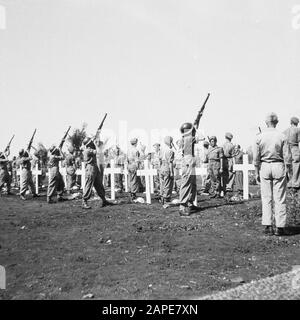 Re-burial of war victims at the Menteng Poeloeh honorary cemetery in ...