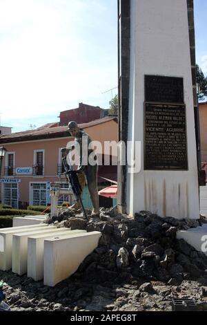 Real del Monte, old miner town in state of Hidalgo, Mexico Stock Photo