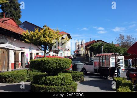 Real del Monte, old miner town in state of Hidalgo, Mexico Stock Photo