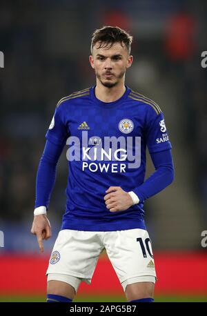 Leicester City's James Maddison Stock Photo