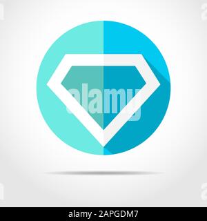 Bright superhero color logo. Vector illustration. Superhero logo in the circle on white background Stock Vector