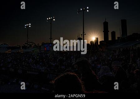 Melbourne, Australia. 23rd Jan, 2020. at the 2020 Australian Open Tennis Championship Day 2 Match at Melbourne Park Tennis Centre, Melbourne, Australia. 21st Jan, 2020. ( Credit: Andy Cheung/ArcK Images/arckimages.com/UK Tennis Magazine/International Sports Fotos) Credit: Roger Parker/Alamy Live News Stock Photo