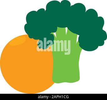 Eco food icon, isometric style Stock Vector