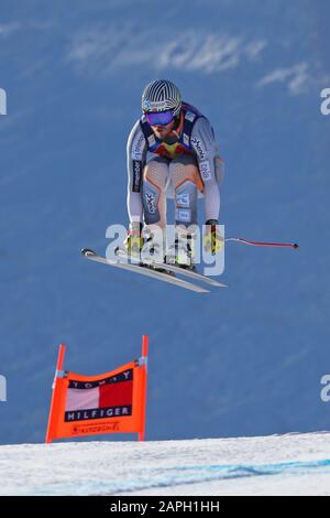 Kitzbuhel, Austria. 23rd Jan 2020. Matthias Mayer of Austria during the ...